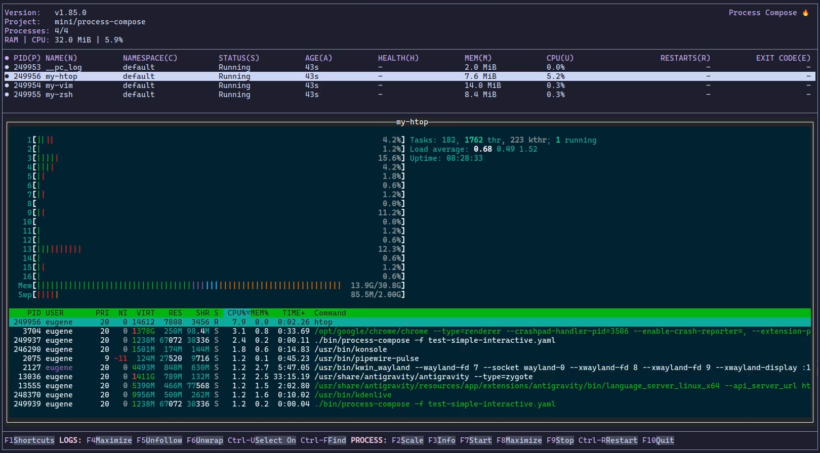interactive-htop